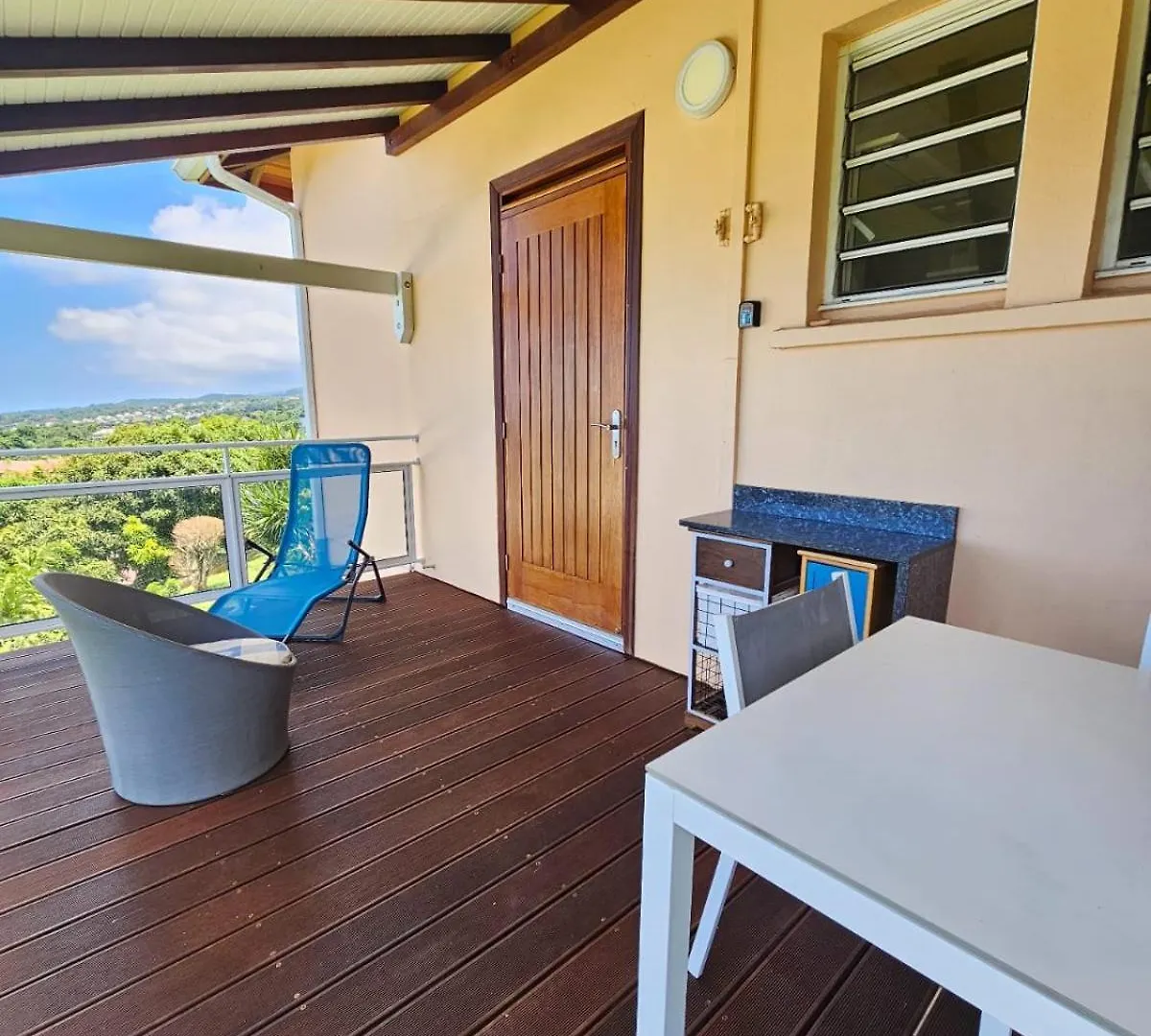 Appartement Emeraude Vue Sur Mer Et Montagne Gourbeyre